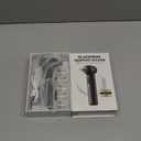 Blackhead Remover Pore Vacuum, Facial Pore Cleaner, Black Head Remover Suctioner with 3 Modes & 5 Probes, USB Rechargeable Blackhead Vacuum Pore Cleaner with Hot Compress Function (Gray)