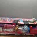 Barbie 3-Story Townhouse Dollhouse with Elevator, Swing Chair, Furniture and Accessories, Fold for Portability and Travel 