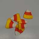 6 Pieces Mini Cornhole Bags Nylon Toss Bean Bags Filled Dual Sided Tossing for Outdoor Family Games Hand Toss Games Party Supply (Orange and Yellow)