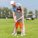 M MAELREG Boys Polo Shirt Short Sleeve Performance Moisture Wicking Dry fit Casual Striped Golf Shirts for Boys (Gray)