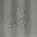 25 pcs icicles Ornament Set - ToBeIT Christmas Decoration Acrylic Clear icicles Set (25pcs Icicle Ornament)