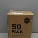 50 Pack- Meal Prep Containers 32oz, Plastic Food Prep Containers Reusable, Leakproof To Go Food Containers with Lids, BPA-Free, Microwave/Dishwasher/Freezer Safe