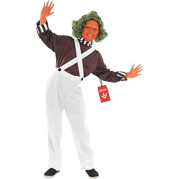 Fun Shack Kids Chocolate Factory Worker Costume, Boys Chocolate Factory Costume, Book Character Costume For Boys, Size: L
