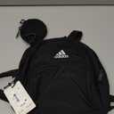 adidas Mini Backpack for Women Small Bag for Travel, Gym, Festival & More, Black