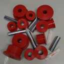 Prothane 84-99 Jeep Cherokee/Commander Spring & Shackle Bushings - Red
