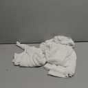 Floerns Women's 2 Piece Outfit Cocktail Draped Halter Tops Bodycon Long Skirt Set White Small