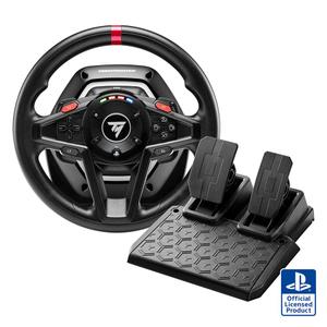 Thrustmaster T128 Racing Wheel & Pedal Set for PS5, PS4 and PC Force Feedback Gaming Steering Wheel for Driving Simulator