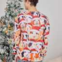 RAISEVERN Christmas Sweatshirt for Men Women Funny Pullover Xmas Top (XXL)