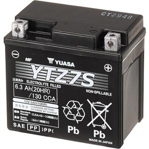 Yuasa YUAM727ZS YTZ7S Factory Activated YTZ High Performance AGM Battery