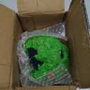 Tfwadmx Fish Tank Hobbit Decorations,Resin Small Fish Cave Hideout House,Aquarium Decor Hide Hole Shelter Hut Ornaments Mini Garden Decorating Accessories (Green-5.5 X 5.3 X 3.5 Inches)