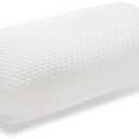 CSDLF Memory Foam Bed Pillows, Pillow for Side and Back Sleeper, Pillow for Neck Pain Relief, Washable Removable Cover, Soft, White (Queen)