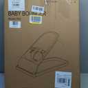 Baby Bouncer - Portable Bouncer Seat for Babies, Ergonomic Design Baby Bouncy Seats Infant with Mesh Fabric Natural Vibrations, Beige