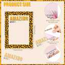12 Pieces Empowering Sticky Note Pads 3" x 4" Motivational Educator Sticky Notes Inspirational Self Stick Note Pad Funny Sticky Notepad Appreciation Gifts for Teacher Office Student (Leopard)