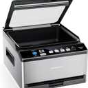 DualCore CVS101 Chamber Vacuum Sealer for Liquids & Sous Vide, 6L Dual Vacuum Zones & Extra-Wide Bag Clamp, 230W Dual-Core Dry Pump x4, Commercial-Grade Food Packaging Machine for Home Use