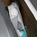 Baby Bath Seat for Babies 6 Months & Up Sitting Up | Non-Slip Bath Seat with Safety Suction Cups & Temperature Alert, Baby Bath Seat for Tub, Shower & Bathtub (Grey)