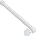 Tension Rods 16 to 26 Inch White Tension Curtain Rod Small Tension Rod Adjustable Curtain Rod Spring Curtain Rods No Drilling Expandable Pressure Spring for Closet Kitchen Door