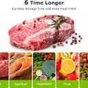 Bonsenkitchen Vacuum Sealer Bags, 20 Gallon 11" x 16"+ 80 Quart 8" x 12"+ 50 Pint 6" x 10", Commercial Grade, BPA Free, Food Sealer Bags for Vac Storage, Meal Prep or Sous Vide Cooking, VB15