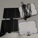 Tuffenough Solar Outdoor Lights 2500LM 210 LED Security Lights with Remote Control,3 Heads Motion Sensor Lights, IP65 Waterproof,270 Wide Angle Flood Wall Lights with 3 Modes(4 Pack)