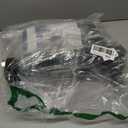 Lightweight Foldable Backpack Trolley  Black 3-Wheel Rolling Hand Truck with Strap, Portable Folding Cart for Backpack, Travel, Commuting, and Daily Utility Use