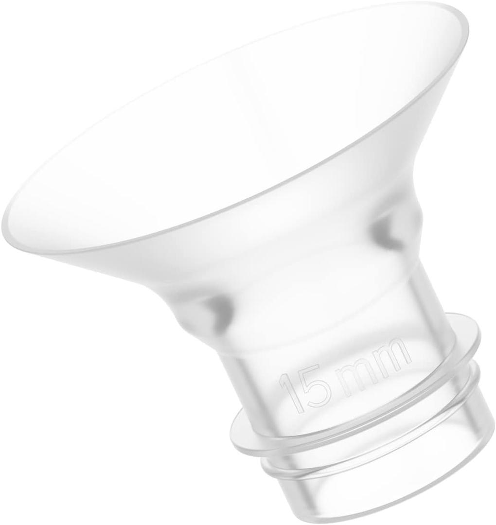 Momcozy Flange Insert 15mm Compatible with 24mm Flange/Shield of Most Pumps, Fit for Momcozy S9Pro/S12Pro/S12ProQuick Replacement Accessories, 4PCS 15mm