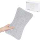 vocheer Small Pillows for Sleeping, 11x6x2.5 Mini Travel Pillow, Tiny Pillows for Neck, Wrist, Lumbar and Knee, Pets Pillow, Cotton, Machine Washable,Light Grey-1PC