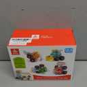 Baby Boy Toys Cars, Push and Go Cars for Kids, Friction Powered Stunt Trucks, 4PCS Construction Vehicles Baby Toys for 2 3 4 5 Years Old Boys Girls, Birthday for Toddler Age 2-3