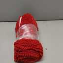 OLANLY Bathroom Rugs 30x20, Extra Soft Absorbent Chenille Bath Rugs, Rubber Backing Quick Dry, Machine Washable Bath Mats for Bathroom Floor, Tub and Shower, Home Decor Accessories, Red