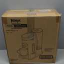 Ninja Pod & Grounds Specialty Single-Serve Coffee Maker, K-Cup Pod Compatible, Brews Grounds, Compact Design, Built-In Milk Frother, 56-oz. Reservoir, 6-oz. Cup to 24-oz. Mug Sizes, Stone, PB051ST