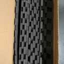 Flooring Inc's Puzzle Exercise Mats, EVA Foam Interlocking Floor Mats for Protective, Cushioned Workout Flooring for Home and Gym Equipment, Multiple Sizes & Colors (1" Thick, Black)