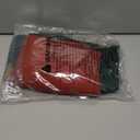 Lanpn Christmas King Pillowcase 20x36 Set of 2, Red Green Decorative Lumbar Pillow Cases 20 x 36 Long Rectangle King Shams Throw Bed Pillow Covers Holiday Xmas Cushion Cover 2 Pack