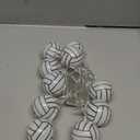 Volleyball Decorations String Lights, Timer Battery Operated 5.5ft 10LED Room Decor,Volleyball Ornaments for Christmas Tree, Boys Bedroom, Sports Theme Party Favors, Christmas Gift for Kids