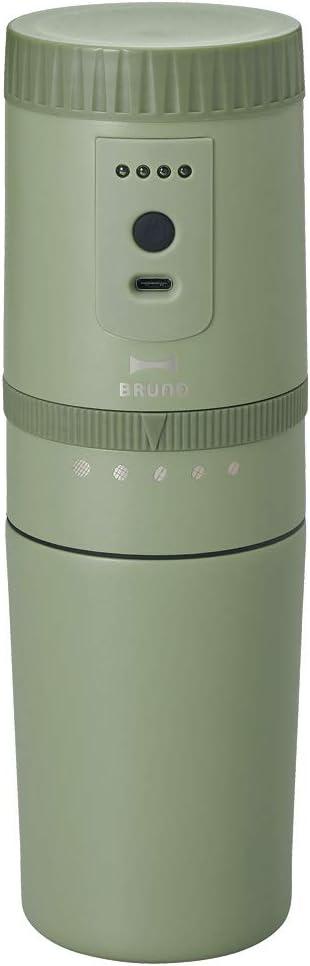 BRUNO Electric Coffee Maker with Mill (Khaki) BOE080-KHJapan Domestic Genuine ProductsShips from Japan
