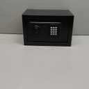 Small Fireproof Safe Box for Home Use, 0.6 Cu ft Security Safe and Fireproof Lock Box with Electronic Keypad, Digital Safes for Money, Jewelry, ID Documents