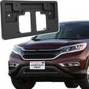 ABS Front License Plate Holder Compatible with 2012-2014 Honda CR-V, Anti-Vibration License Plate Mounting Bracket, Rust-Proof Replacement Frames,Quick Installation,Replaces OEM# 71145-T0A-A00