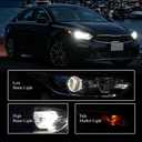 Right Passenger Headlight Assembly For 2019 2020 2021 Kia Forte Halogen