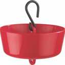 More Birds Ant Guard for Hummingbird Feeders, Red, 3.5-Inch Diameter