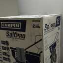 Chapin 88200A Spreader, Salt, Ice Melt, All Season, SaltPro, Walk Behind, Spiked Auger, Adjustable Baffles, 12" Tires, Coated Steel Frame, Enclosed Gears, Weather-Resistant, Rain Cover, 80Lbs