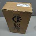 COOKER KING 3 Quart Stainless Steel Saucepan, Nonstick Sauce Pan, Ceramic Suce Pot with Tempered Glass Lid, Induction Pot Compatible with All Cooktops, Dishwasher & Oven Safe(PFAS/PFOA/PTFE Free)