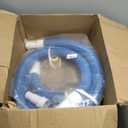 1 1/2" Swimming Pool Filter Hose Replacement Kit, 1.5" Above Ground Pool Filter Hose Suitable for Filter,Pump,Vacuum and Skimmer(6 Feet,2 Pack)