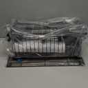 Simple Houseware 3-Tier Stackable Sliding Basket Storage Organizer Drawer for Bathroom and Kitchen, Black