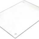 Tempered Glass Cutting Board  Long Lasting Clear Glass  Scratch Resistant, Heat Resistant, Shatter Resistant, Dishwasher Safe. (Large 12x16)