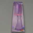CANDYBRUSH Wide Tooth Comb for Women Curly Hair Wet Comb Detangling Girls Long Short Thick Fine Hair Curls Fashion Styling Tool Purple Large Pack of 2