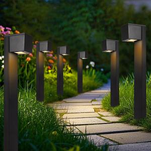 Dynaming Solar Pathway Lights Outdoor, 6 Pack Solar Garden Lights, Landscape Path Lighting, Waterproof & Auto On/Off for Patio Yard Lawn Walkway Driveway Decor
