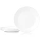 Corelle Livingware 6-Piece Dinner Plate Set, Winter Frost White