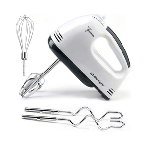 Hand Mixer, 7 Speed Electric Cake Whisk Food Mixer SelfControl/Turbo Boost with 5 Stainless Steel Accessory Food Beater for Cake Bread (size 3)