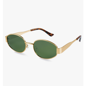 livho 2025 Trendy Oval Sunglasses - Stylish Polarized Shades for Everyday - Retro Metal Frames