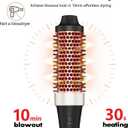 Ionic Thermal Brush Curling Iron Brush 1.5 Inch Heat Round Hair Curling Brush with Ceramic Tourmaline Hair Styler Dual Voltage Hot Brushes for Volume Hair Curler