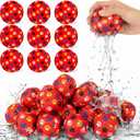 24 Pack Dog Paw Pool Party Favors 2 Inch Water Balls for Pool Paw Print Absorbent Water Ball Toys for Kids Outdoor Game Activities
