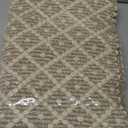 Diamond Runner Rug Ivory 22*60 inch