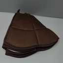 AOFITEE Dog Cone - Soft Cone for Dogs After Surgery, Comfy Cones for Large Dogs to Stop Licking, Adjustable Soft Dog Cone Collar, Elizabethan Pet E-Collar for Wound Healing, Brown Large (Brown, L)